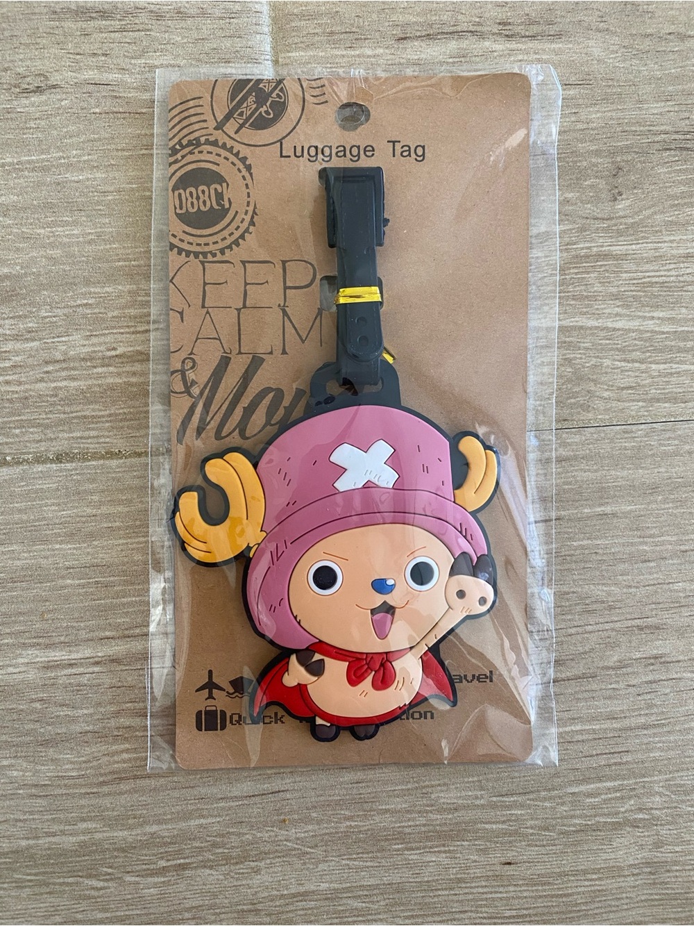 New One Piece Chopper Luggage Tag Kawaii Anime Tony Tony Chopper Travel Bag Tag